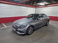 Usado Mercedes C220 Avantgarde 170 CV (125 kW) 2015 Gris / plata Berlina