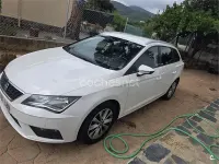 Usado Seat Leon ST Style 115 CV (84 kW) 2019 Blanco Familiar