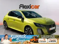 Usado Peugeot 208 Allure 100 CV (73 kW) 2025 Amarillo Utilitario