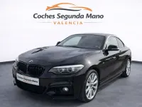 Usado BMW 218 Luxury Line 136 CV (100 kW) 2018 Negro Coupe