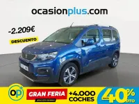 Usado Peugeot Rifter Allure 130 CV (95 kW) 2019 Azul Monovolumen