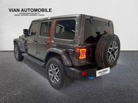 Usado Jeep Wrangler Unlimited Sahara 381 CV (280 kW) 2022 Gris SUV