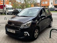 Usado Hyundai i10 66 CV (48 kW) 2015 Negro Utilitario