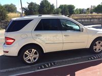 Usado Mercedes ML320 224 CV (164 kW) 2009 Blanco SUV