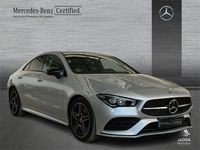 Usado Mercedes CLA220 AMG line 190 CV (139 kW) 2022 Gris / plata Berlina