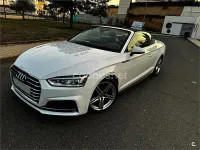 Usado Audi A5 Cabriolet S-Line 190 CV (139 kW) 2019 Blanco Descapotable