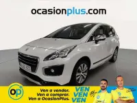 Usado Peugeot 3008 Style 120 CV (88 kW) 2014 Blanco Familiar