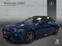 Usado Mercedes C220 AMG line 200 CV (147 kW) 2025 Azul Berlina