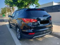 Usado Hyundai Santa Fe 150 CV (110 kW) 2014 Negro SUV