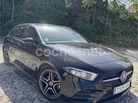 Usado Mercedes A180 109 CV (80 kW) 2019 Negro Berlina
