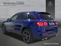Usado Mercedes GLC200 AMG line 163 CV (119 kW) 2020 Azul brillante SUV