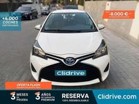Usado Toyota Yaris Hybrid Active 75 CV (55 kW) 2014 Blanco Berlina