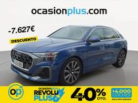 Usado Audi Q8 S-Line 340 CV (250 kW) 2024 Azul SUV