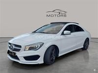 Usado Mercedes CLA200 AMG line 136 CV (100 kW) 2014 Blanco Berlina