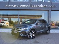 Usado VW T-Roc R-line 150 CV (110 kW) 2022 Gris / plata SUV