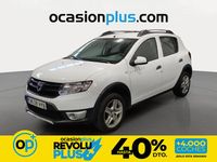 Usado Dacia Sandero Stepway 90 CV (66 kW) 2014 Blanco Utilitario