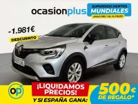 Usado Renault Captur Intens 131 CV (96 kW) 2020 Gris SUV
