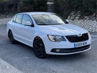 Usado Skoda Superb Elegance 160 CV (117 kW) 2013 Blanco Berlina