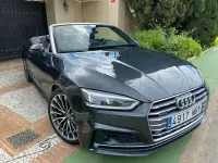 Usado Audi A5 Cabriolet S-Line 252 CV (185 kW) 2018 Azul Descapotable