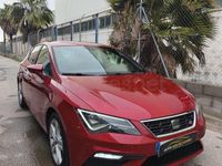 Usado Seat Leon FR 125 CV (91 kW) 2017 Granate Berlina