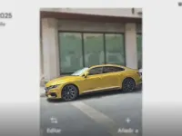 Usado VW Arteon R-line 280 CV (205 kW) 2017 Naranja Utilitario