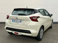 Käytetty Nissan Micra Acenta 92 HP (67 kW) 2022 Valkoinen Viistoperä