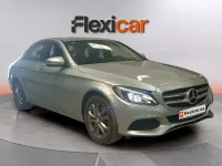 Usado Mercedes C220 AMG line 170 CV (125 kW) 2016 Gris Familiar