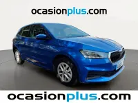 Usado Skoda Fabia Ambition 110 CV (80 kW) 2022 Azul Utilitario