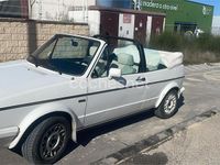 Usado VW Golf Cabriolet 112 CV (82 kW) 1987 Blanco Descapotable