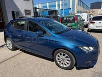 Usado Seat Leon Ecomotive 110 CV (80 kW) 2016 Azul Berlina