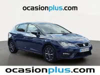 Usado Seat Leon Style 110 CV (80 kW) 2018 Azul Utilitario