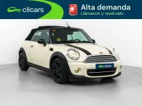 Usado Mini Cooper D Cabriolet 111 CV (81 kW) 2014 Naranja Descapotable