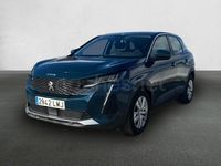 Usado Peugeot 3008 Active 130 CV (95 kW) 2021 Azul SUV