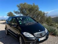 Usado Mercedes A160 95 CV (69 kW) 2011 Negro Monovolumen