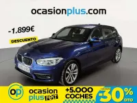 Usado BMW 118 136 CV (100 kW) 2018 Azul Utilitario