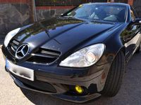 Usado Mercedes SLK200 AMG 163 CV (119 kW) 2006 Negro Descapotable