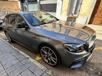 Usado Mercedes E43 AMG 401 CV (294 kW) 2017 Gris / plata Berlina