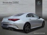 Usado Mercedes CLA200 AMG line 163 CV (119 kW) 2024 Plateado Coupe