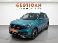 Usado VW T-Cross Advance 110 CV (80 kW) 2022 Verde SUV