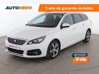 Usado Peugeot 308 Allure 121 CV (88 kW) 2018 Negro Familiar