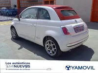 Usado Fiat 500C Lounge 69 CV (50 kW) 2015 Blanco Descapotable