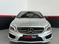 Usado Mercedes CLA220 AMG line 177 CV (130 kW) 2016 Gris / plata Coupe
