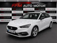 Usado Seat Leon FR 150 CV (110 kW) 2021 Blanco Familiar