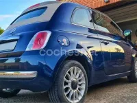 Usado Fiat 500 Pop 69 CV (50 kW) 2013 Azul Descapotable