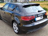 Usado Audi A3 Ambiente 105 CV (77 kW) 2013 Negro Berlina