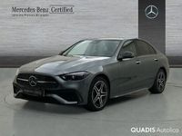 Usado Mercedes C300e AMG line 313 CV (230 kW) 2024 Gris selenita