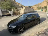 Usado Seat Leon FR 150 CV (110 kW) 2019 Negro Berlina
