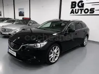 Usado Mazda 6 Luxury 150 CV (110 kW) 2014 Negro Familiar