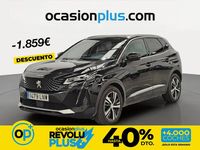 Usado Peugeot 3008 GT 130 CV (95 kW) 2021 Negro SUV