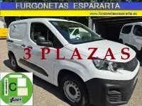 Usado Peugeot Partner S 75 CV (55 kW) 2021 Blanco Monovolumen